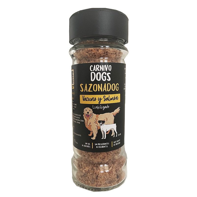 Carnivodog Sazonadog - Vacuno y salmón 33 GR, , large image number null